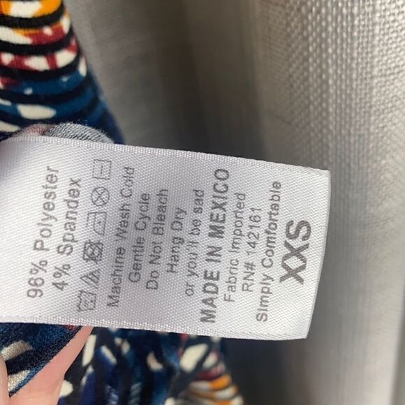 LulaRoe Aztec dress size XXS - Picture 4 of 5